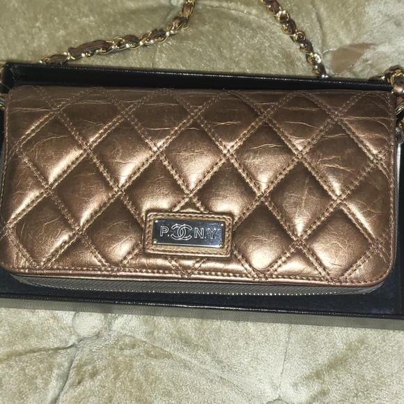 (SOLD)Authentic Chanel Paris New York travel line long wallet. - Picture 2 of 10